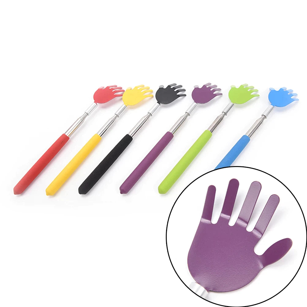 1PCS Soft Massage Tools Hand Grip Five-tooth For Elderly Hand Grip Relieve Itch Back Scratcher Scratching Device