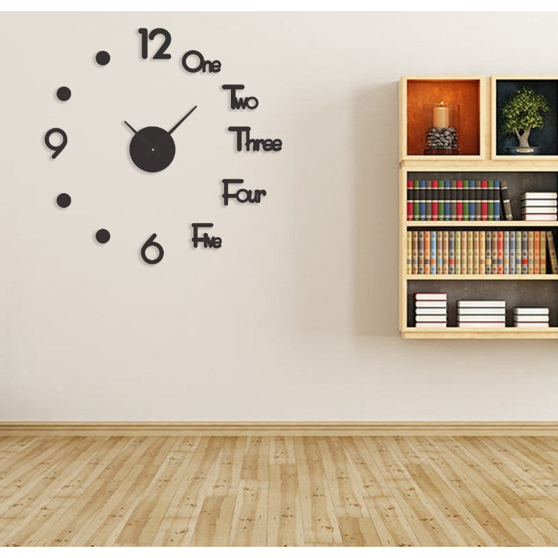DIY Acrylic Wall Clock B-02